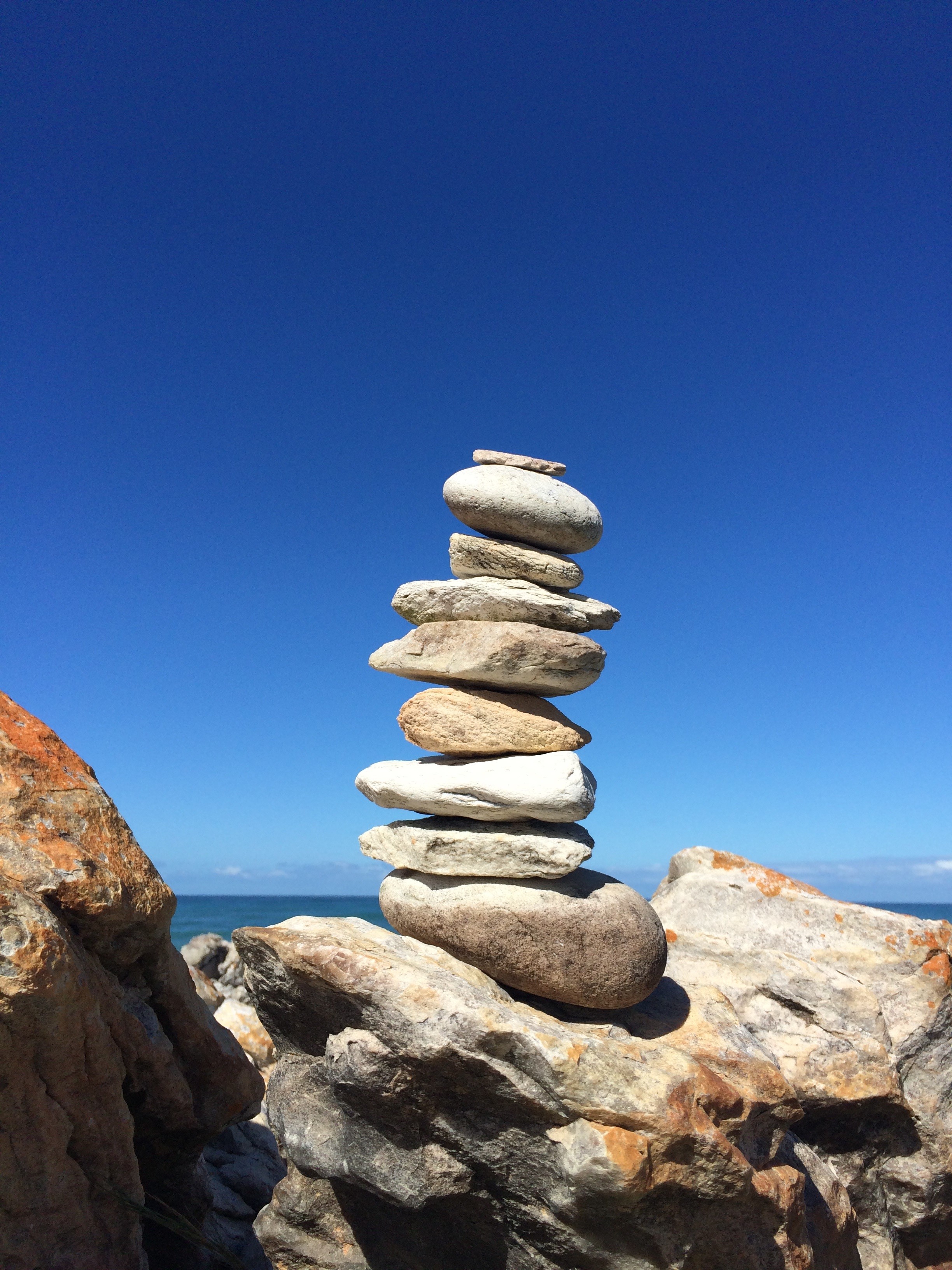 Nathaniel cairn Cape Agulhas
